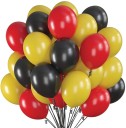 Fødselsdagsballoner flerfarvede 25 cm 10 stk 11