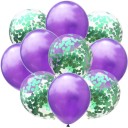 Fødselsdagsballoner med konfetti 10 stk. 13