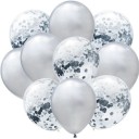 Fødselsdagsballoner med konfetti 10 stk. 3