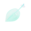 Foglia di plastica con ventosa 7,2 x 18,5 cm per rettili, decorazione per terrari, piattaforma riscaldante per rettili 17