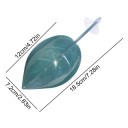 Foglia di plastica con ventosa 7,2 x 18,5 cm per rettili, decorazione per terrari, piattaforma riscaldante per rettili 7