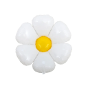 Foil Balloon 76 x 63 cm Large Daisy Flower Shaped Balloon Inflatable Decoration for Celebrations Wedding and Birthday Decoration 1