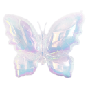 Foil Balloon 98 x 72 cm Large Butterfly Shaped Balloon Inflatable Decoration for Birthday Parties Weddings and Children's Events 2