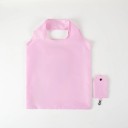 Foldable Shopping Bag 38 x 58 cm Colourful Polyester Bag Reusable Bag with Carabiner Compact Pocket Bag 14