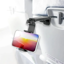 Foldbar justerbar 360° roterende telefonholder bærbar stativ til fly- og togrejser mobilholder 2