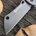 Foldbar lommekniv i rustfrit stål 21 cm med træhåndtag Udendørs EDC-kniv til naturen Vandring Camping Jagt Ture Taktisk værktøj 3
