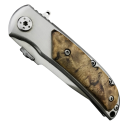 Foldekniv med kuglelejer 15 cm rustfri stålklinge EDC-lommekniv med hurtig åbning Vandring Camping Friluftsudstyr Rejser Ture 2
