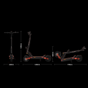 Folding Electric Scooter 2000W 60V 18Ah with Dual Motor Range 75 km Speed 60 km/h LED Display Front and Rear Lights Indicators 3