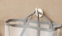 Folding Mesh Laundry Basket 37 x 35 x 22 cm Textile Hanging Storage Basket for Laundry in the Bathroom 11