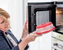 Folding Microwave Cover 4