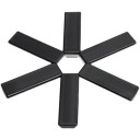 Folding Plastic Mat for Pots and Pans High Thermal Insulation Durable Mat for Plates and Bowls Practical Kitchen Aid 1