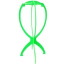 Folding Portable Wig Stand 33.5 x 17.3 x 17.3 cm Adjustable, Plastic, Durable for Home Use and Salon 8
