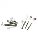 Folding Travel Cutlery - 3 Pcs 2