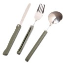 Folding Travel Cutlery - 3 Pcs 4