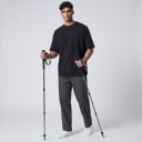 Folding Trekking Pole 130 cm Collapsed to 39 cm Ultralight with Quick Segment Deployment Wrist Strap and Anti-Slip Tip 5