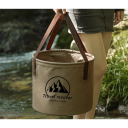 Folding Water Bucket 20l 30 x 26 cm Portable Camping Bucket Tourist Fishing Bucket Folding Water Container Outdoor Equipment 2