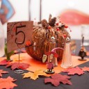 Folhas de bordo decorativas - 100 unid 5