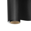 Fólia 3D em carbono 10x100 cm Preta Fólia PVC autocolante para carro e moto Decoração e proteção Acabamento de interiores e exteriores 7