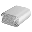 Fólia de alumínio dupla face 2x2 m Tapete isolante impermeável para campismo 2,5 mm espuma de PVC Tapete de praia para tenda Piquenique Lar 5