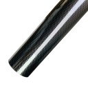 Folia samochodowa 9D Black Carbon 40x150 cm Samoprzylepna folia PVC z ekstra błyszczącym efektem carbon do samochodów i motocykli 1
