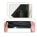 Folia węglowa 9D błyszcząca 150×20 cm 1 rolka Folia samoprzylepna do samochodu Wnętrze Zewnętrze Motocykl Laptop Ochrona powierzchni Dekoracja 3