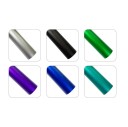 Folie autoadezivă colorată 50x150 cm Folie PVC satinată mată Efect crom-gheață Protecție impermeabilă pentru uși auto și caroserie 1