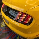 Folie autoadezivă neagră 46x30 cm Folie decorativă din vinil pentru caroserie Autocolant protector Ușor de instalat și de îndepărtat 7