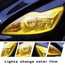 Folie autoadezivă transparentă colorată pentru faruri 30x60 cm Folie de protecție colorată pentru lumini Ușor de aplicat Impermeabilă Detașabilă 3