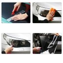 Folie autoadezivă transparentă colorată pentru faruri 30x60 cm Folie de protecție colorată pentru lumini Ușor de aplicat Impermeabilă Detașabilă 6