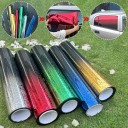 Folie de tranziție a culorii 50x100 cm Parasolar pentru geam auto Opacă din exterior Folie autoadezivă de protecție UV pentru izolare termică 2