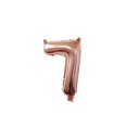 Folieballon med tal 7