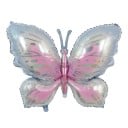 Folienballon Schmetterling 72 × 98 cm Mehrfarbiger Ballon in Schmetterlingsform Dekoration für Geburtstage Hochzeiten Partys Dekoration 2