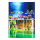 Fond double face pour aquarium 8