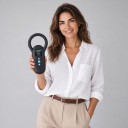 Fonkan S70 Bluetooth- ja USB-mikrosirunlukija 500 tallennuksen muisti FDX-B ja EMID ISO 11784/85 3,66 cm näyttö Musta Koirille ja kissoille 5