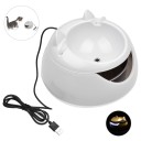Fontaine pour chat avec lumière nocturne USB 2