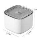 Fontana automatica per gatti 3L Distributore elettrico con sensore a induzione Filtro di circolazione USB Distributore d'acqua Funzionamento silenzioso 7
