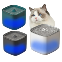 Fontana automatica per gatti 3L USB Alimentatore elettrico con luce Sensore induttivo Filtrazione Circolazione Prevenzione surriscaldamento Funzionamento silenzioso 2