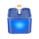 Fontana automatica per gatti da 2 litri con luce LED alimentazione USB filtrazione a 4 stadi 3 modalità di flusso Funzionamento silenzioso 1