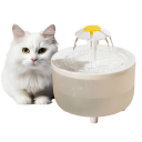 Fontana USB per acqua per gatti 1 l Ciotola automatica con filtro Dosiatore d'acqua silenzioso Distributore per gatti DC5V Alimentazione elettrica 3