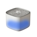 Fontânea automática para gatos 3L USB Bebedouro eléctrico com luz Sensor de indução Filtração Circulação Prevenção de sobreaquecimento 2