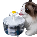 Fonte de água USB para gatos 1 l Bebedouro automático com filtro Dispensador silencioso de água Taça de água com conector DC5V e filtro de água 2