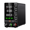 Fonte de Alimentação Laboratorial 30V 10A 300W OCP OVP USB-A USB-C LED Display Interruptor de Saída Carregamento LiFePO4 Arrefecimento Inteligente 2