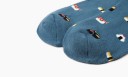 Food Print Socks 10
