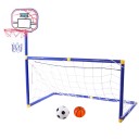 Football Goal and Basketball Hoop 2