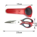 Forbici da cucina multifunzionali 7 in 1 6