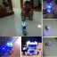 Forgó SPACE ROBOT tánczenével és világítással 5