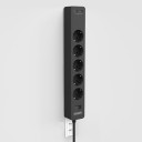 Forlængerledning 5x stikkontakt, 2x USB 1