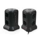 Forlængerledning 6x stikkontakt, 4x USB 2 m 2