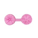 Forma de bolos dupla com flor 2