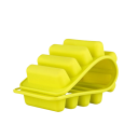Formă de gheață din silicon 25 × 9 × 7,5 cm, formă creativă pentru deget cu 10 grile, silicon de calitate alimentară pentru înghețată 7
